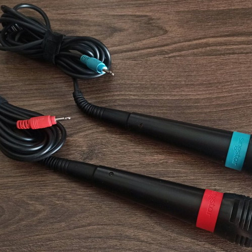 Singstar microphones for PS2 used, pair