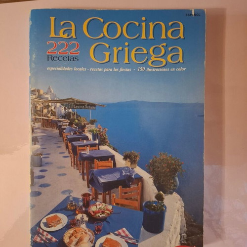La Cocina Griega Cookbook new, Greek recipes in Spanish