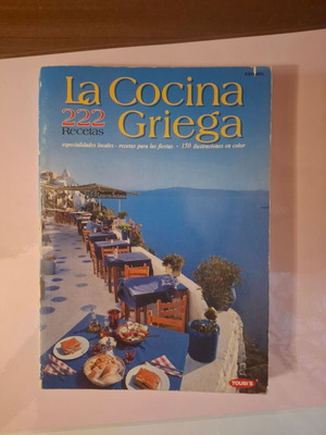 La Cocina Griega Cookbook new, Greek recipes in Spanish