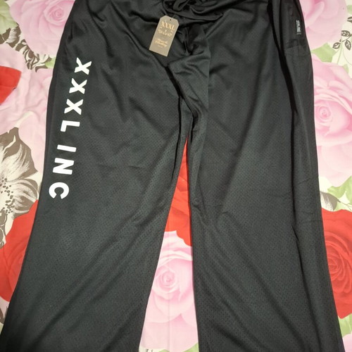 Men's Gym Sports Pants XXL Black New