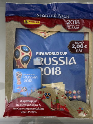 Panini Fifa World Cup 2018 Starter Pack new