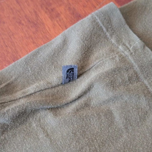 The North Face short-sleeve T-shirt used, brown Large