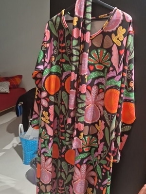 Floral dress like new, for all occasions with belt