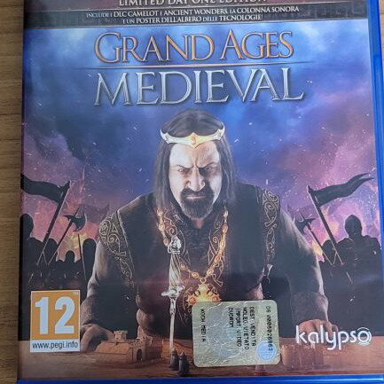 Grand Ages Medieval PS4 game Europe version