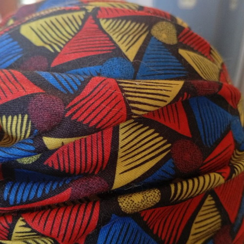 African love colorful hat like new