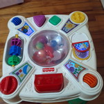 Fisher Price activity table used