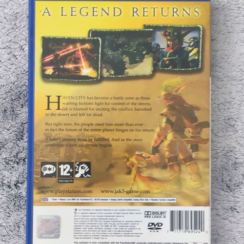 Jak 3 PlayStation 2 used with manuals