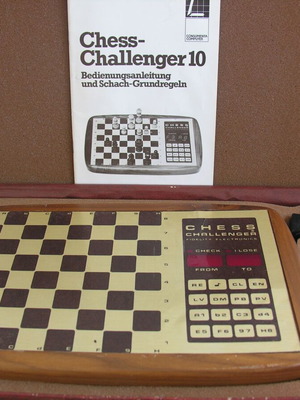Chess Challenger 10 шахматен компютър ремонтиран, 1978