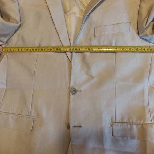 Berto Lucci gray suit set like new, jacket no 54, pants no 56