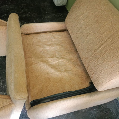 Sofa with foldable bed used