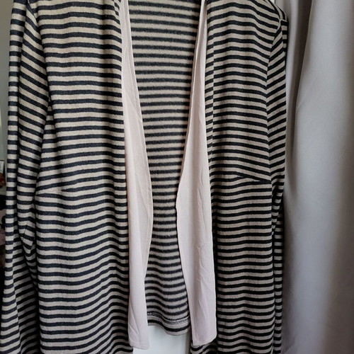 Eugen Klein Women's Knitted Cardigan Like New, Beige, Size XXL