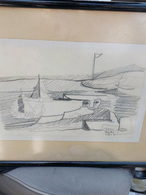 Isaris artwork pencil on paper