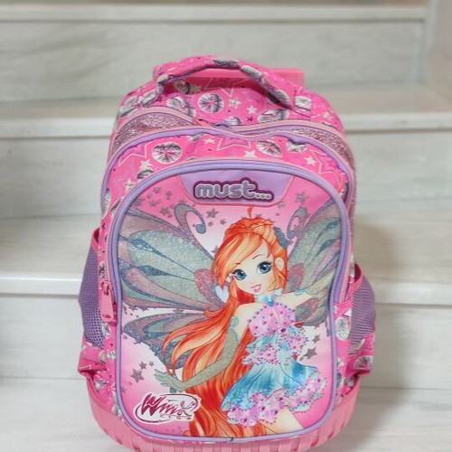 Must Team Winx Bloom school trolley bag for primary school
