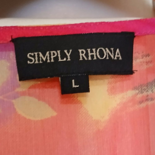 Simply Rhona multicolor caftan size large like new
