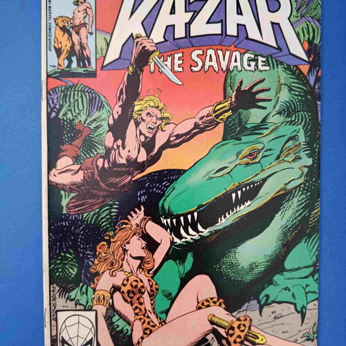 Kazar Ka-Zar The Savage 4 comic book used, English