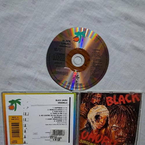 Black Uhuru Sinsemilla CD new, reggae
