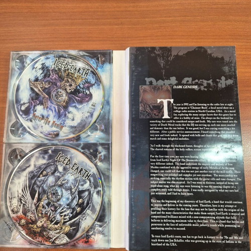 Iced Earth Dark Genesis CD used, good internal condition