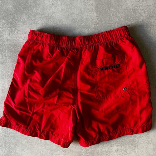 Zero swim shorts red size M like new