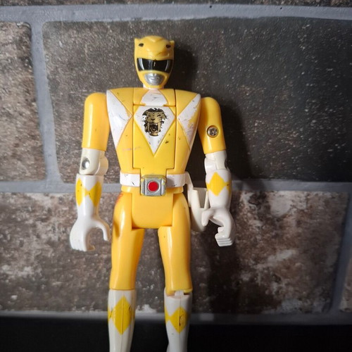 Power Rangers Yellow Ranger used figure from the '90s