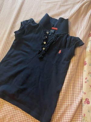 Ralph Lauren tshit polo 5 years girl blue like new