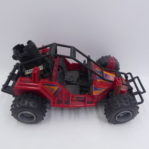 Newray Buggy remote control car used, red jeep