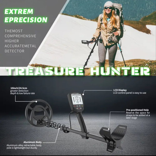 Metal detector new with LCD screen and sound