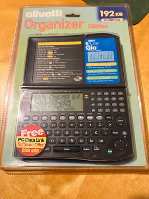 Olivetti Organizer D828ex σφραγισμένο vintage ηλεκτρονικό organizer