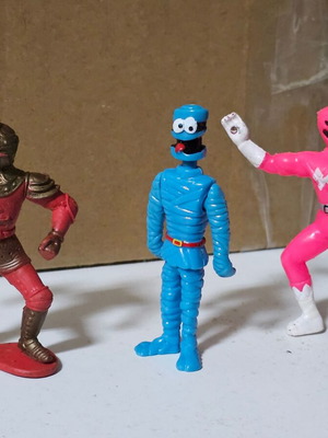 Power Ranger, Kinder Ferrero, Soldier figures used, set of 3
