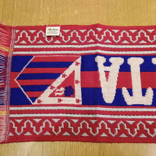 Atletico Madrid scarf 90s new, official product