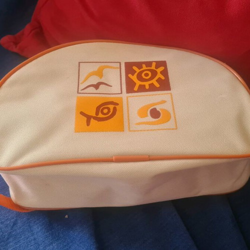 Cosmetic bags like new, set of 2 pieces
