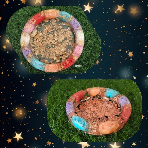 Ashtrays made of liquid glass, new, lightweight and unbreakable