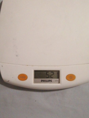 Philips digital kitchen scale 1 to 3 kg