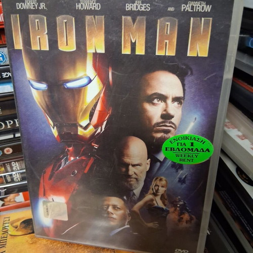 Dvd Iron Man like new, adventure, crime, action
