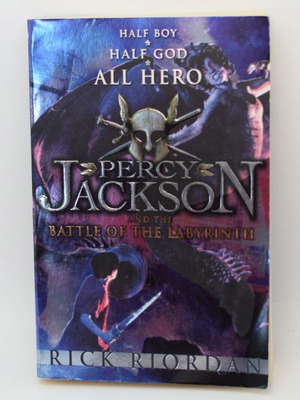 Percy Jackson and the Battle of the Labyrinth used book, English