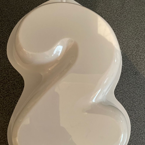Baking mold number 2 used, height 15cm