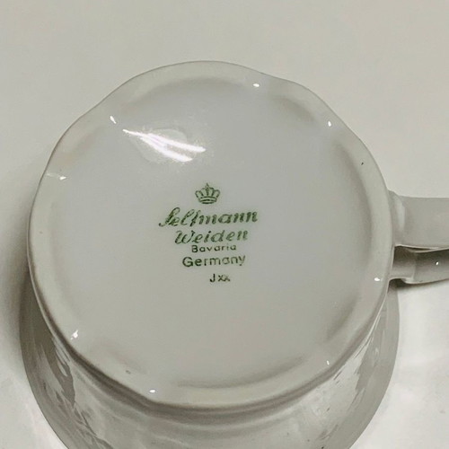 Seltmann Weiden Porcelain Bavaria coffee set used, 8 pieces