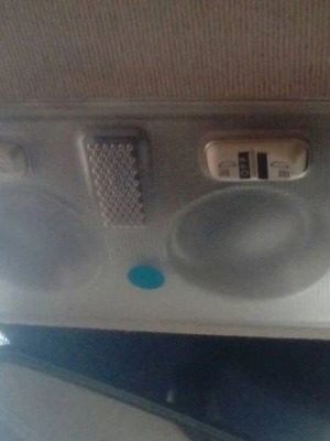 Fiat Grande Punto 2009 plafoniera used with bulbs