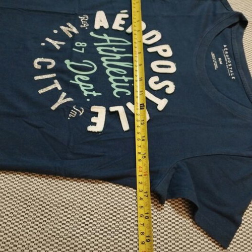 Aeropostale t-shirt size M blue used in good condition