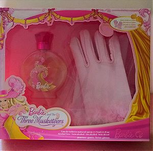 BARBIE AND THE THREE MUSKETEERS GLOVES & PERFUME