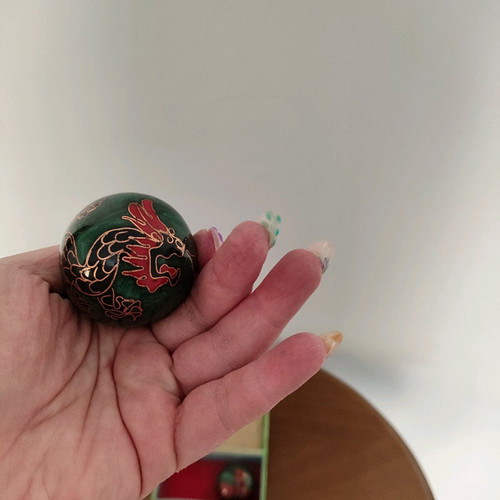 Baoding Chinese balls set of 2 like new