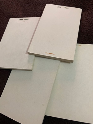 Pocket notepads Schedion Marshal like new, pack of 4