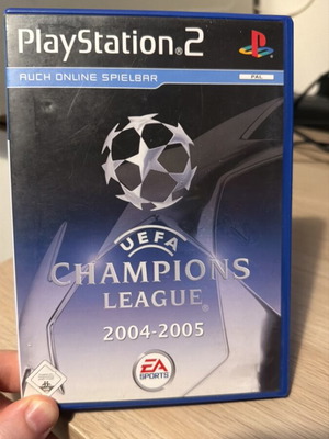 EA SPORTS Champions League PS2 PlayStation 2 μεταχειρισμένο, γερμανικό εξώφυλλο, πολυγλωσσικό παιχνίδι