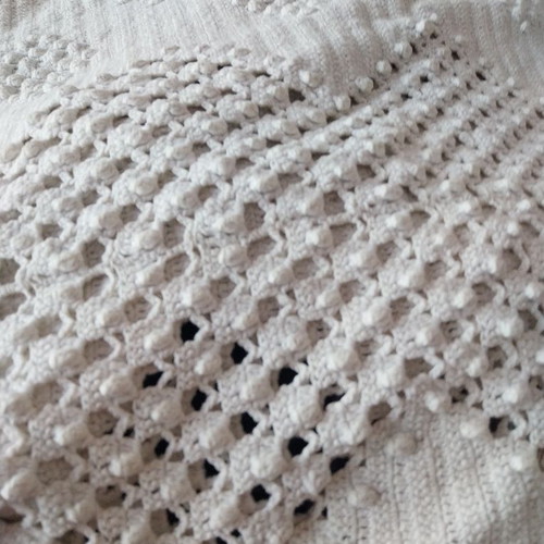Bedspread crocheted like new 160/190