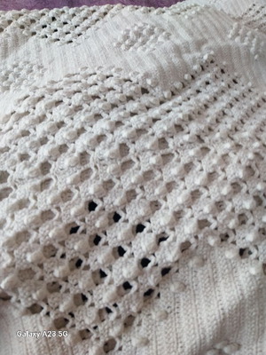 Bedspread crocheted like new 160/190