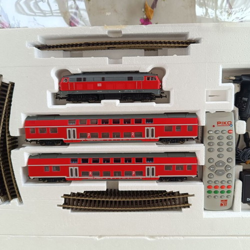 PIKO electric remote control train double set
