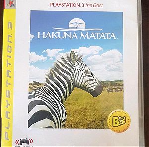 Hakuna Matata Ps3 Ultra Rare English Edition