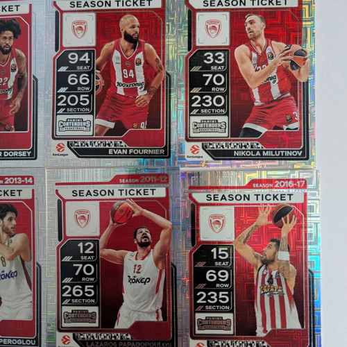 Olympiakos Contenders Euroleague Hobby Full Base Set 2025-26 new