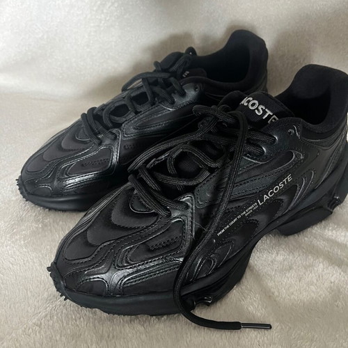 Lacoste L003 Sneakers Black Size 41 New