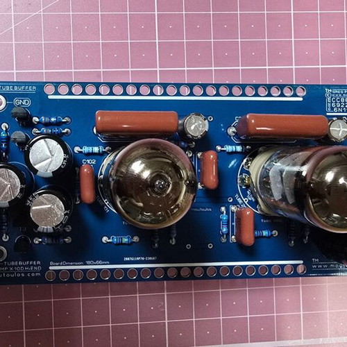 Tube Audio Stereo PreAmplifier MFX10D PCB new