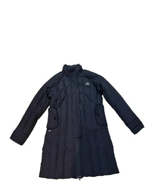 Adidas Climawarm γυναικείο χειμερινό μπουφάν με φτερά, μεταχειρισμένο, μέγεθος M, σκούρο μπλε